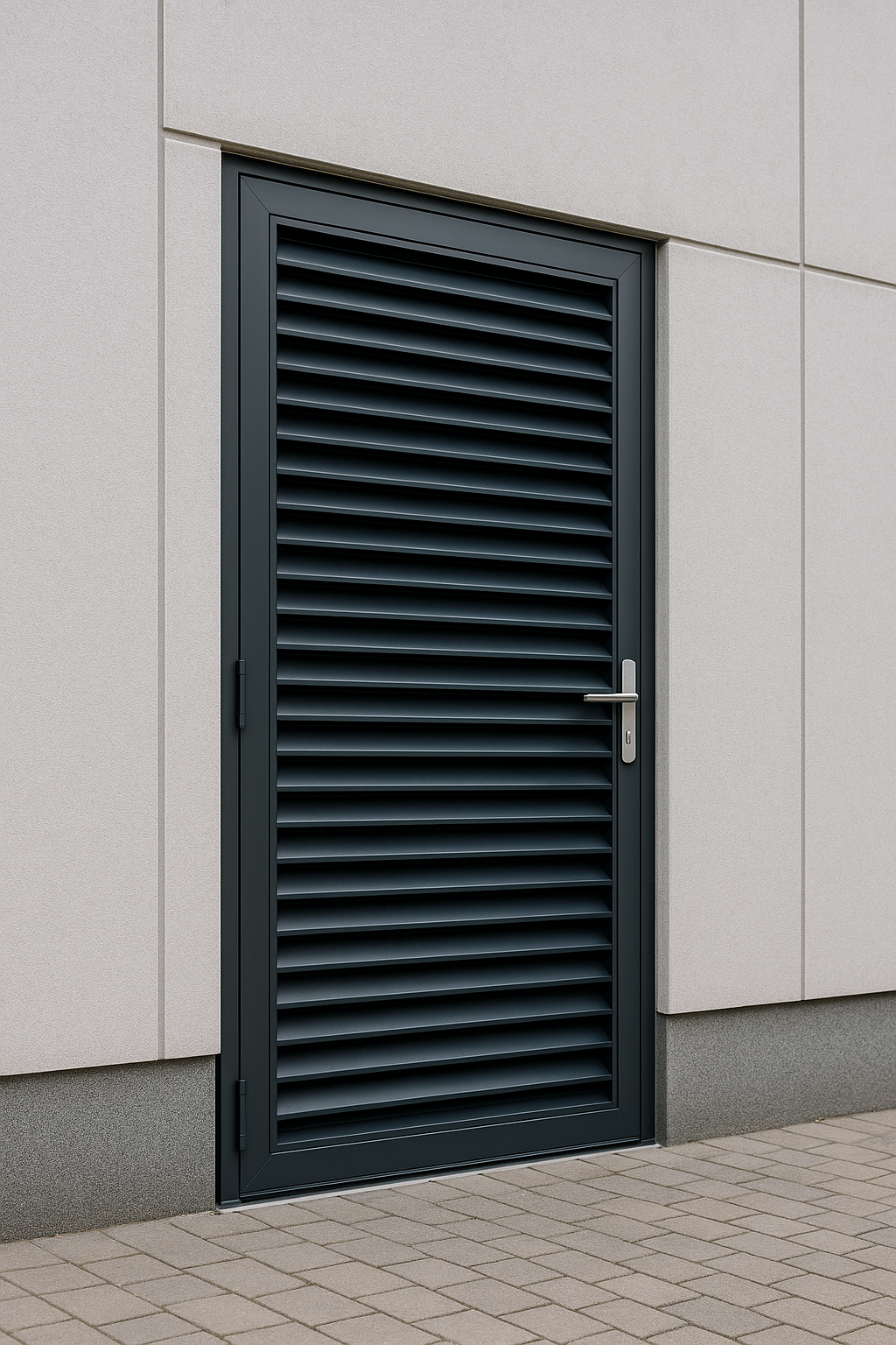 aluminium louvred doors - professional louvred doors available in Leeds from UK manufacturers