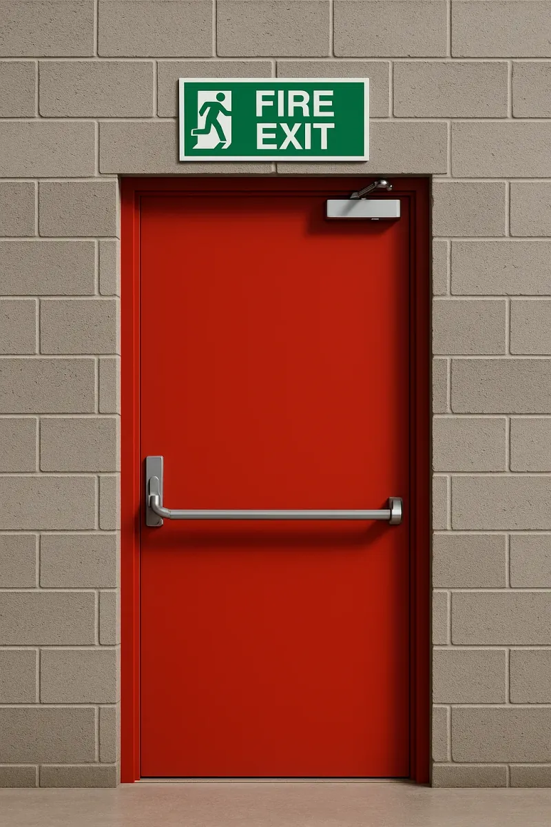 fire exits - professional steel doors available in Coventry from UK manufacturers